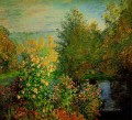 El jardín Hoschedes en Montgeron Claude Monet Impresionismo Flores
